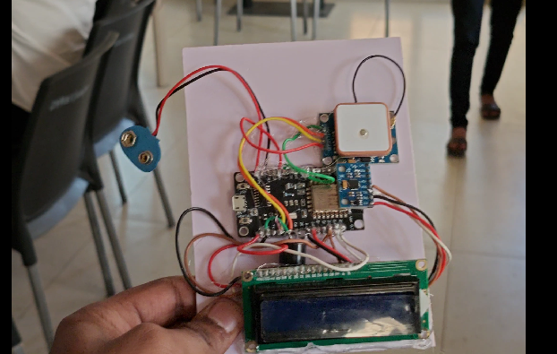 Vehicle Accident Alert System Using ESP8266 & GPS photo 1