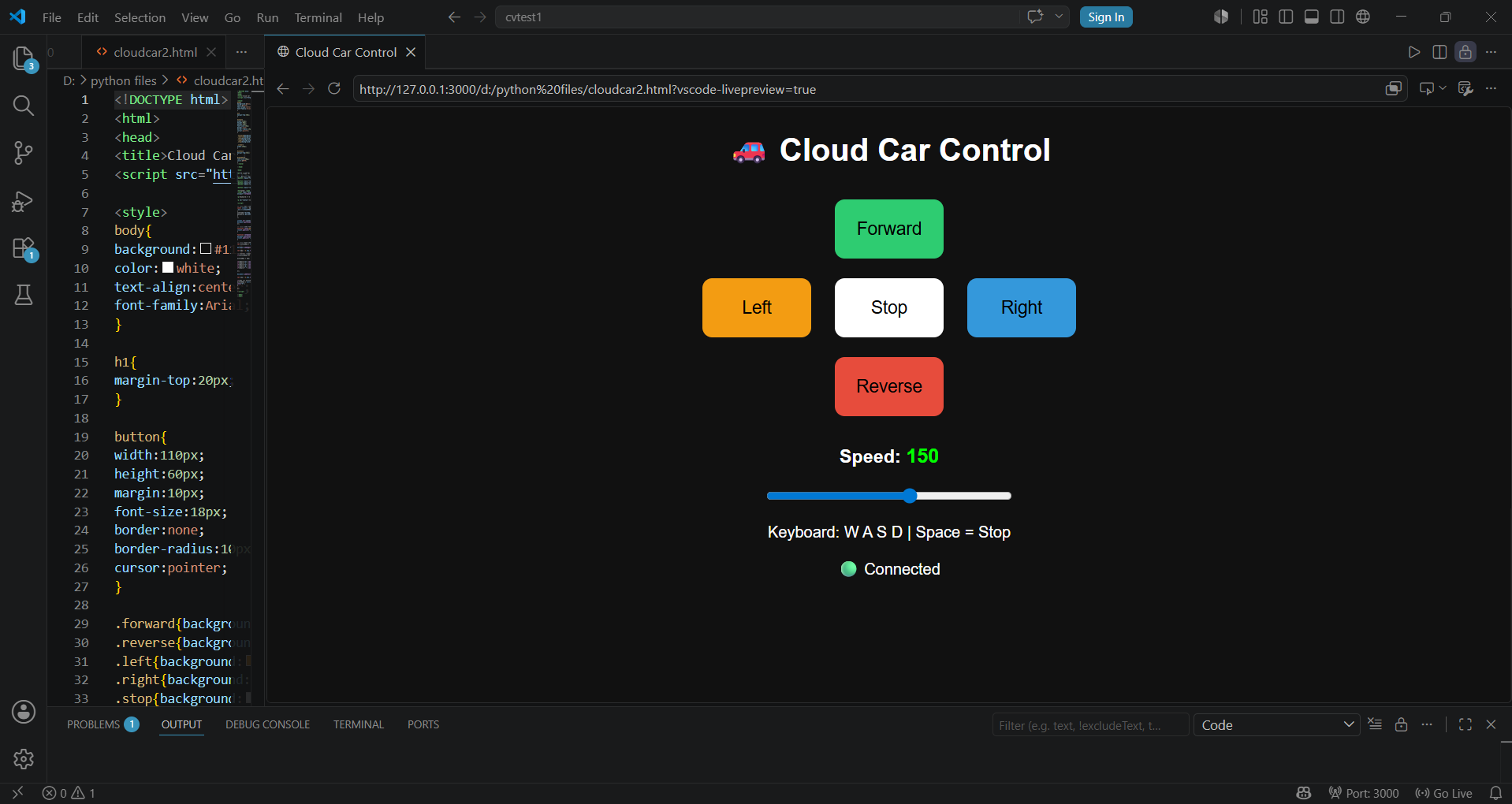 Create the Web Dashboard 
